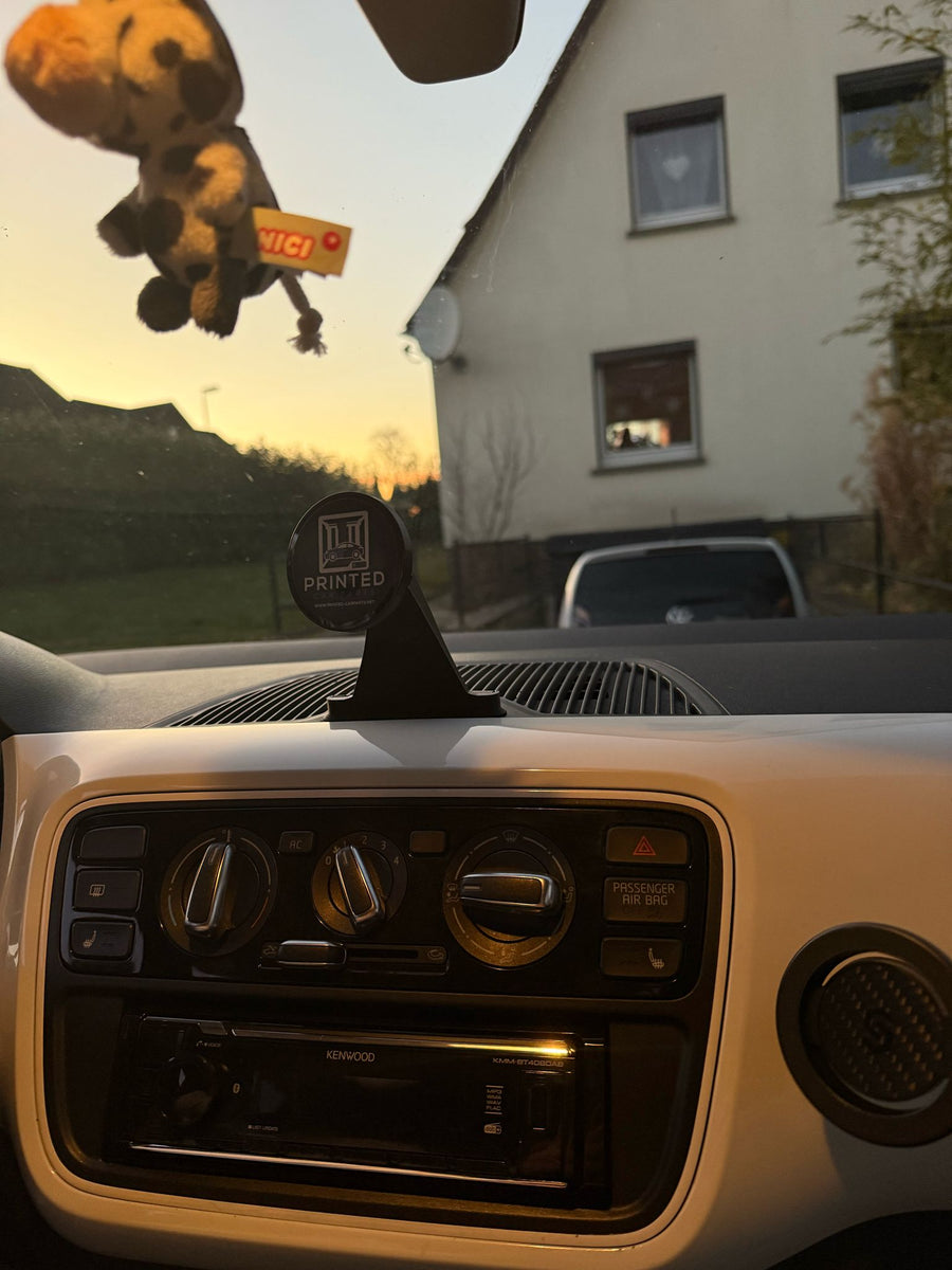 VW up! Handyhalterung mit MagSafe im Armaturenbrett